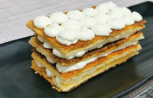 Tiras de hojaldre · Grande nata