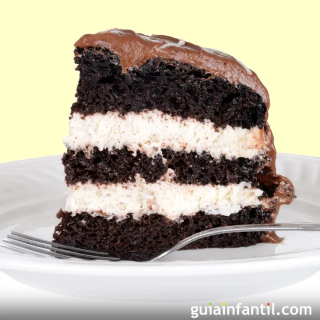 Tartas bizcocho · Tarta bizcocho chocolate